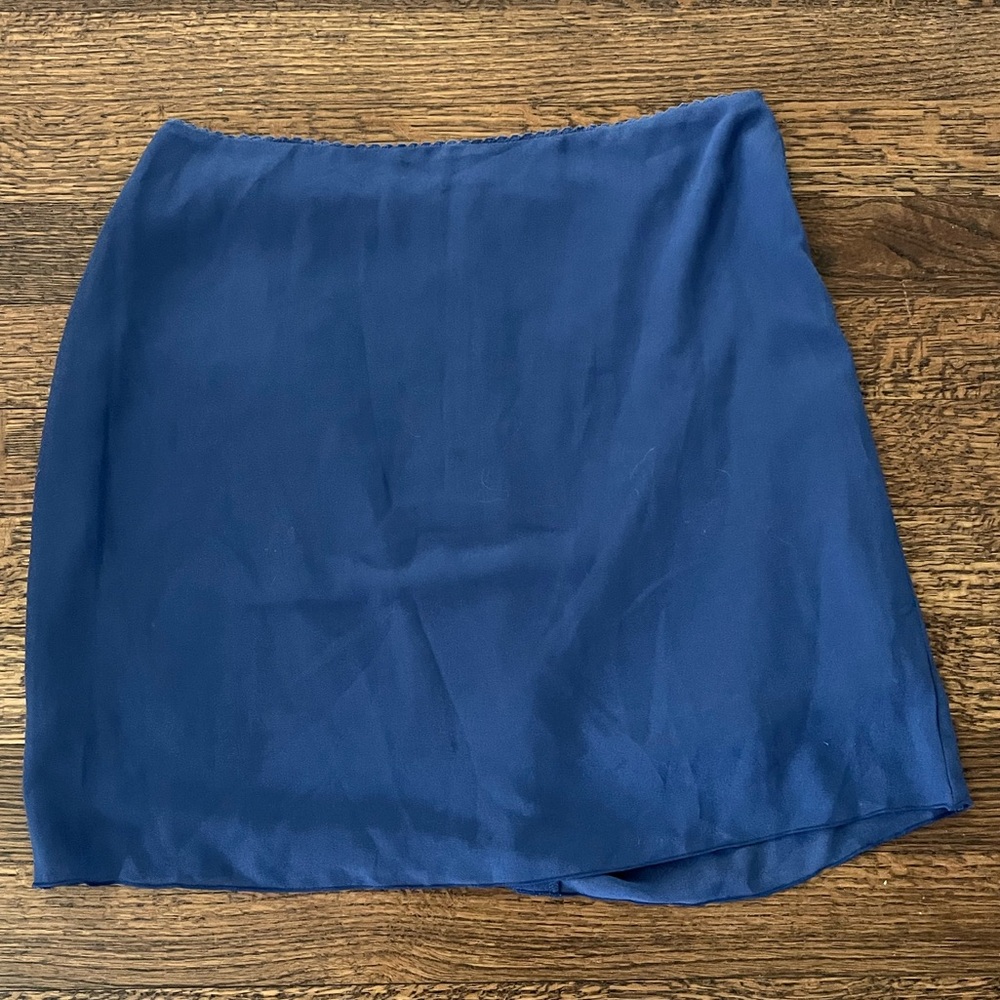 🔴Brandy Melville Royal Blue Mini Skirt
